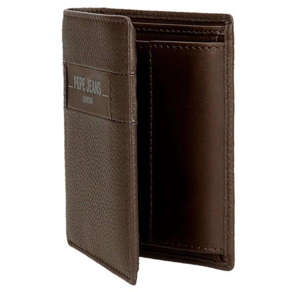 Muški kožni novčanik 10cm Pepe Jeans Checkbox brown 78811 - pogled 5