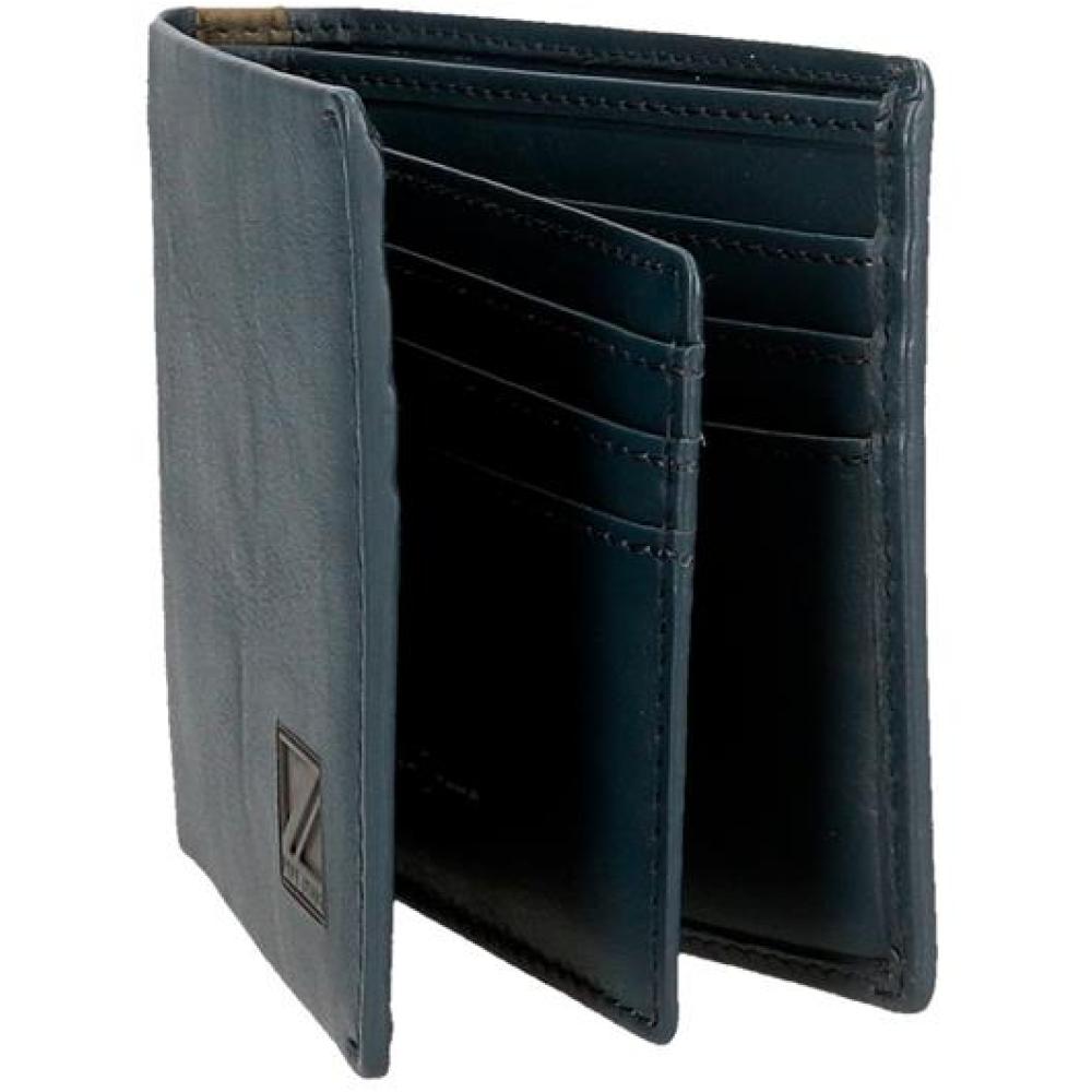 Muški kožni novčanik 11cm PJL Marshal blue 78740 - pogled 5