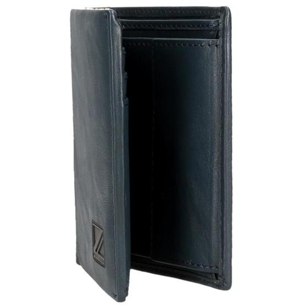 Kožni novčanik na preklop 10cm PJL Marshal blue 78711 - pogled 5