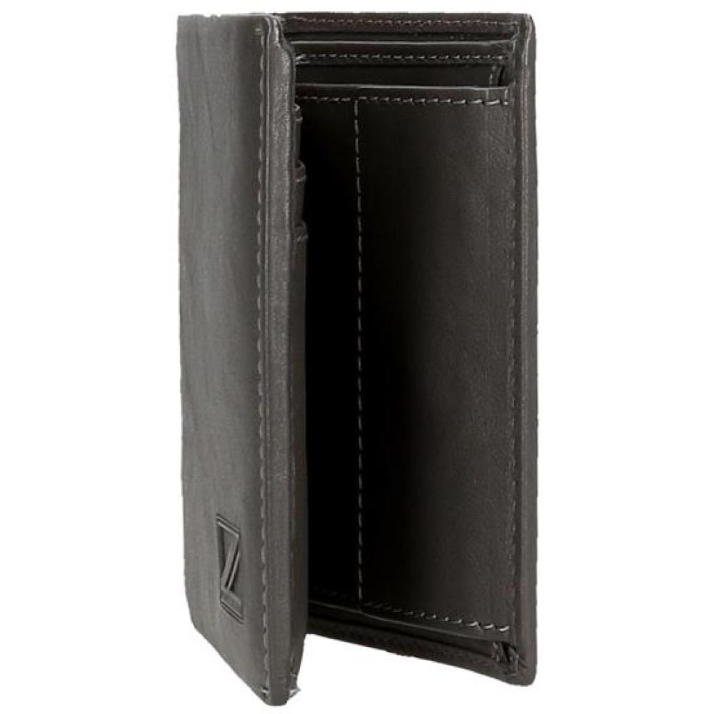 Kožni novčanik na preklop 10cm PJL Marshal grey 78711 - pogled 5