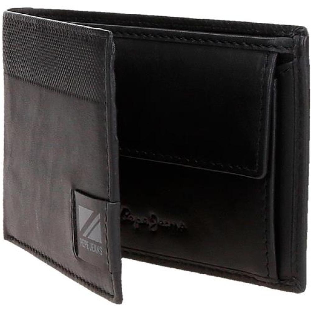 Kožni novčanik na preklop Pepe Jeans Topper black 78571 - pogled 5