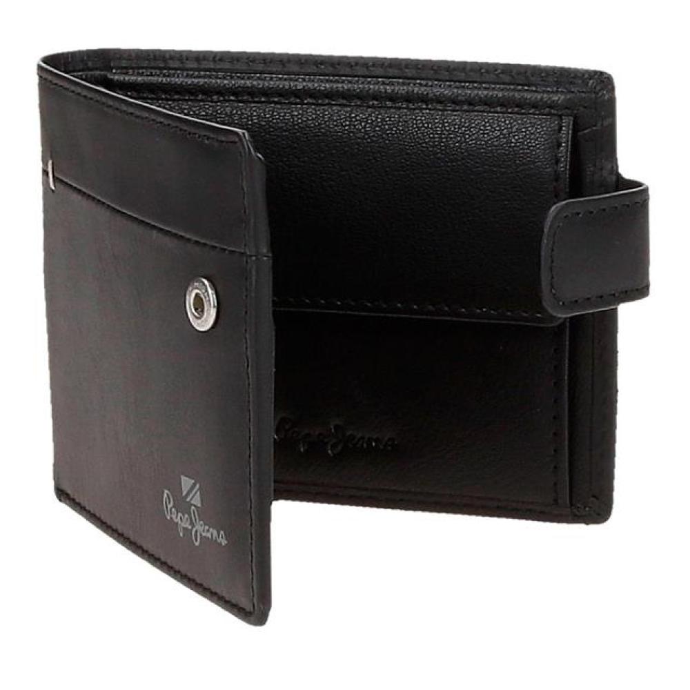 Muški novčanik od prirodne kože PJL Staple black 78433 - pogled 5