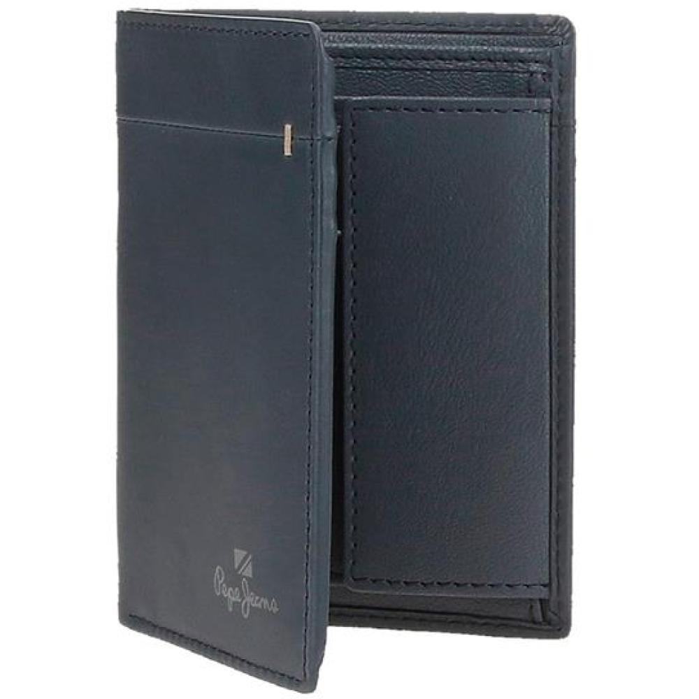 Muški novčanik od prirodne kože PJL Staple navy 78420 - pogled 5