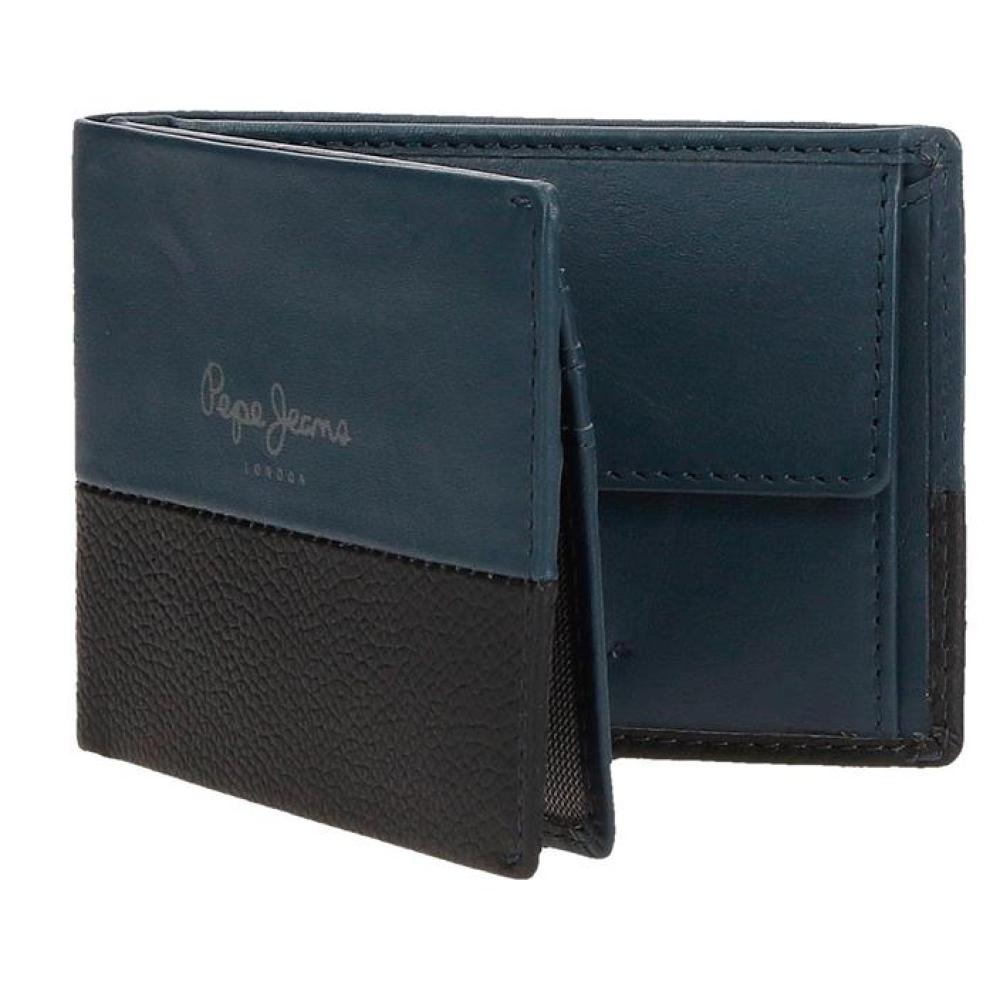Kožni novčanik za muškarce Pepe Jeans Dual blue 78331 - pogled 5