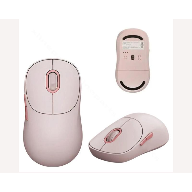 XIAOMI Wireless Mouse 3 Pink GL miš roze (BHR8911GL) - pogled 5