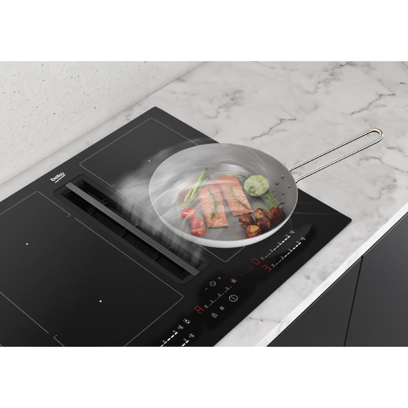 BEKO HIXI 64700 UF indukciona ugradna ploča sa ugrađenim aspiratorom - pogled 5