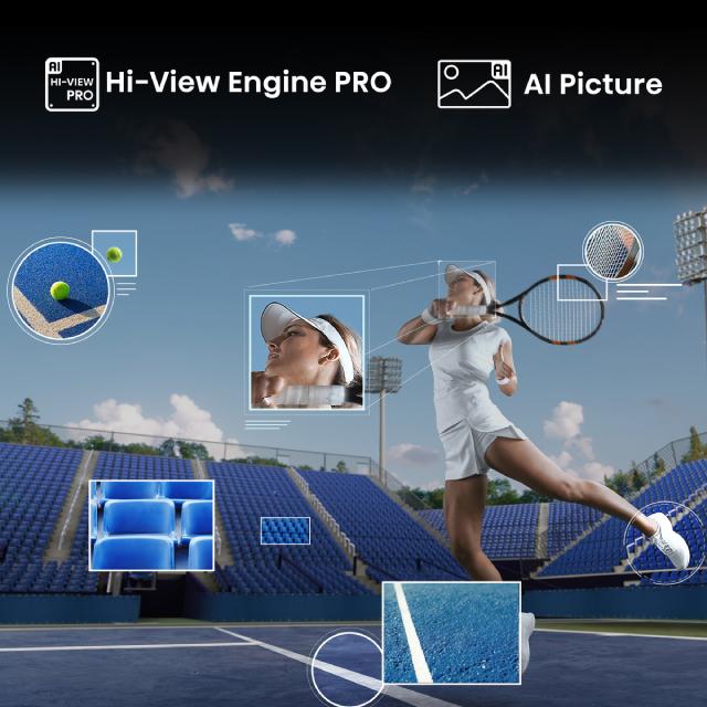 HISENSE 75 inča 75U7NQ ULED Mini-LED 4K UHD Smart TV - pogled 5