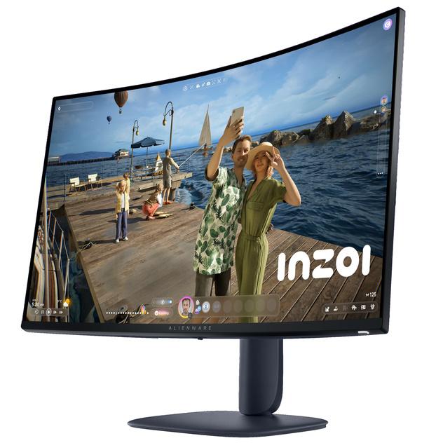 DELL 31.5 inch AW3225DM QHD 180Hz FreeSync Alienware Gaming zakrivljeni monitor - pogled 5