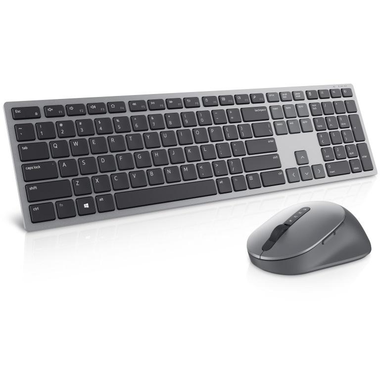 DELL KM7321W Wireless Premier Multi-device YU tastatura + miš siva - pogled 5