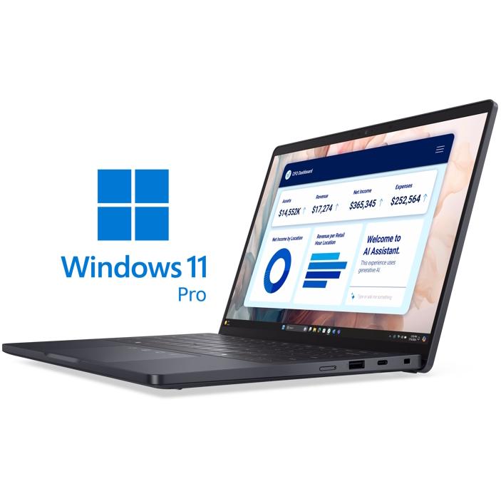 DELL Pro 13 Premium 13.3 inch FHD+ 400nits Core Ultra 5 236V 16GB 512GB SSD Backlit FP Win11Pro 3yr ProSupport laptop - pogled 5