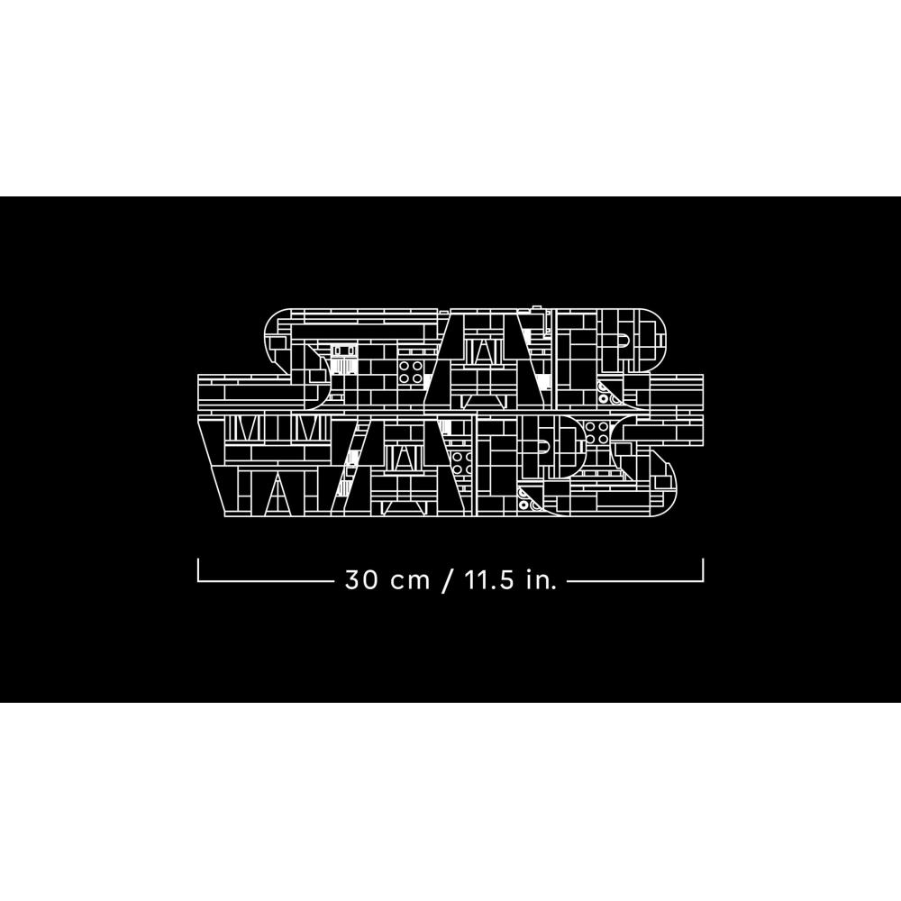 LEGO 75407 Star Wars™ Logo Od Kockica - pogled 5