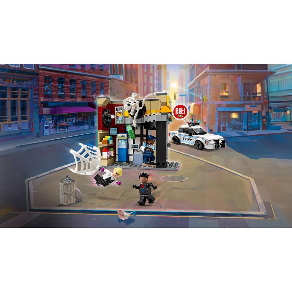 LEGO 76311 Spajder-verzum: Majls Morales Protiv Mrlje - pogled 5