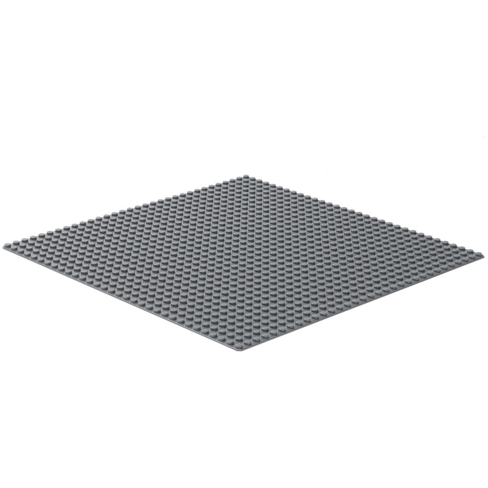 LEGO Lego Polica Sa 3 Fioke I Podlogom Za Gradnju - Siva - pogled 5