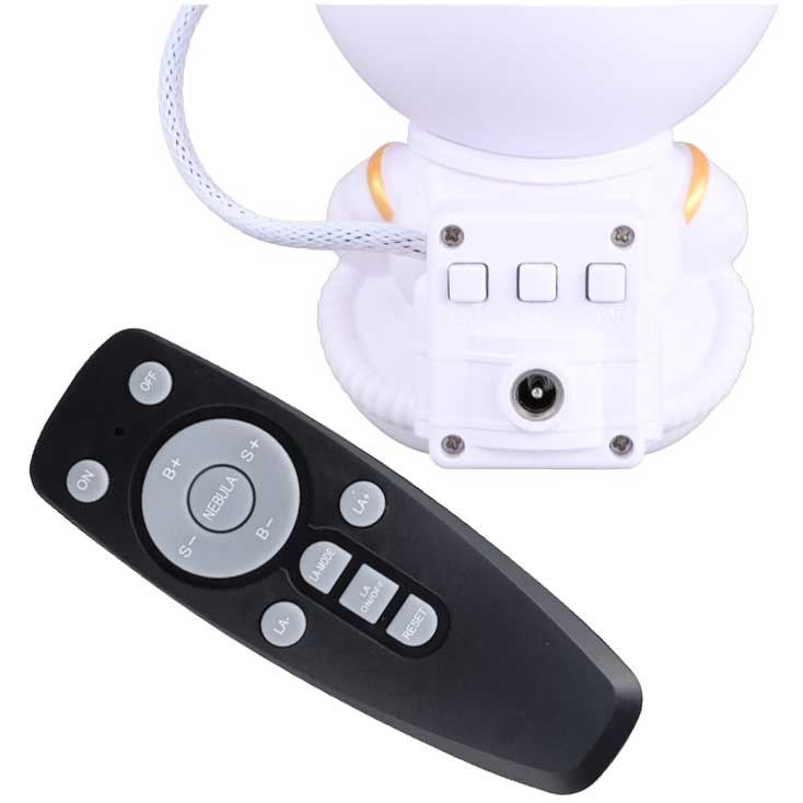 Projektor Zvezdano Nebo U obliku astronauta NLA7037 - pogled 5