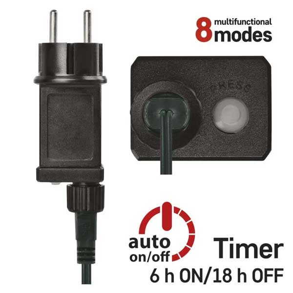 Novogodišnje lampice 480 LED 48m Sa tajmerom Emos D5AW25 - pogled 5
