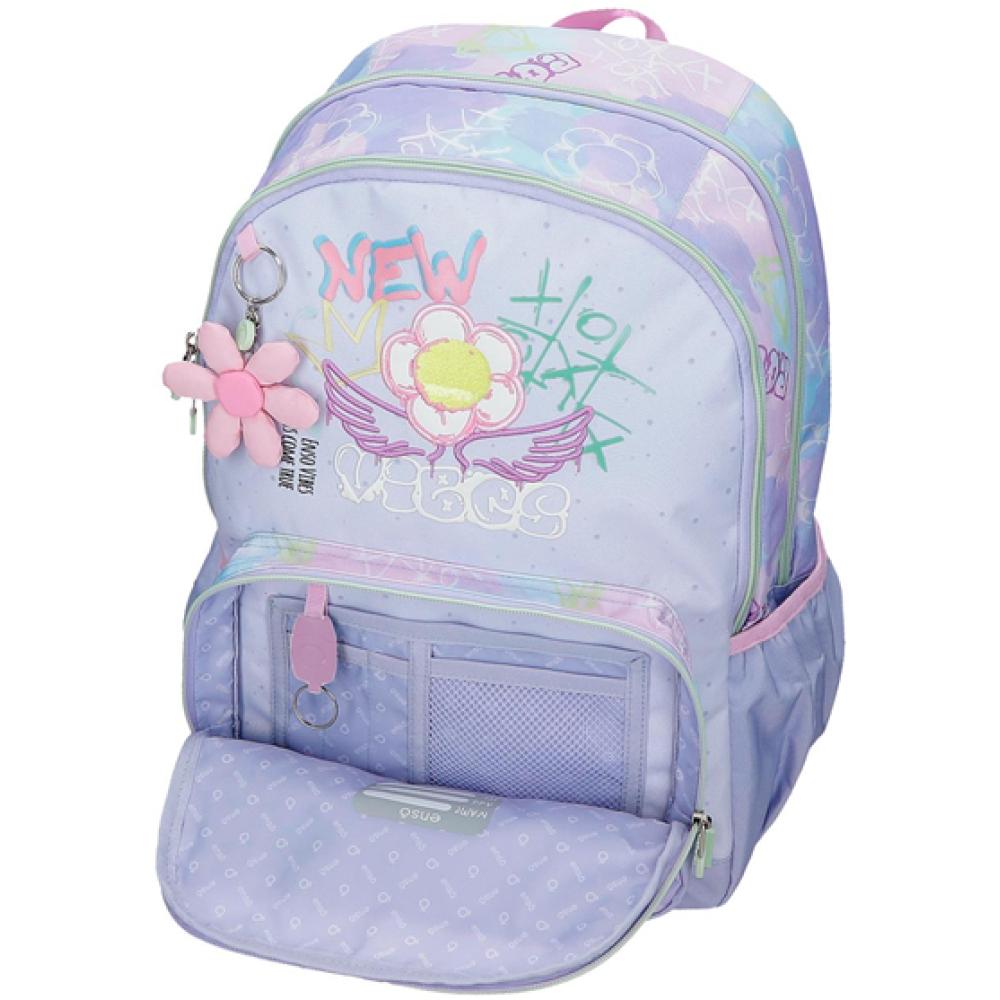 Ranac za školu 44cm Enso New Vibes lila 97927 - pogled 5