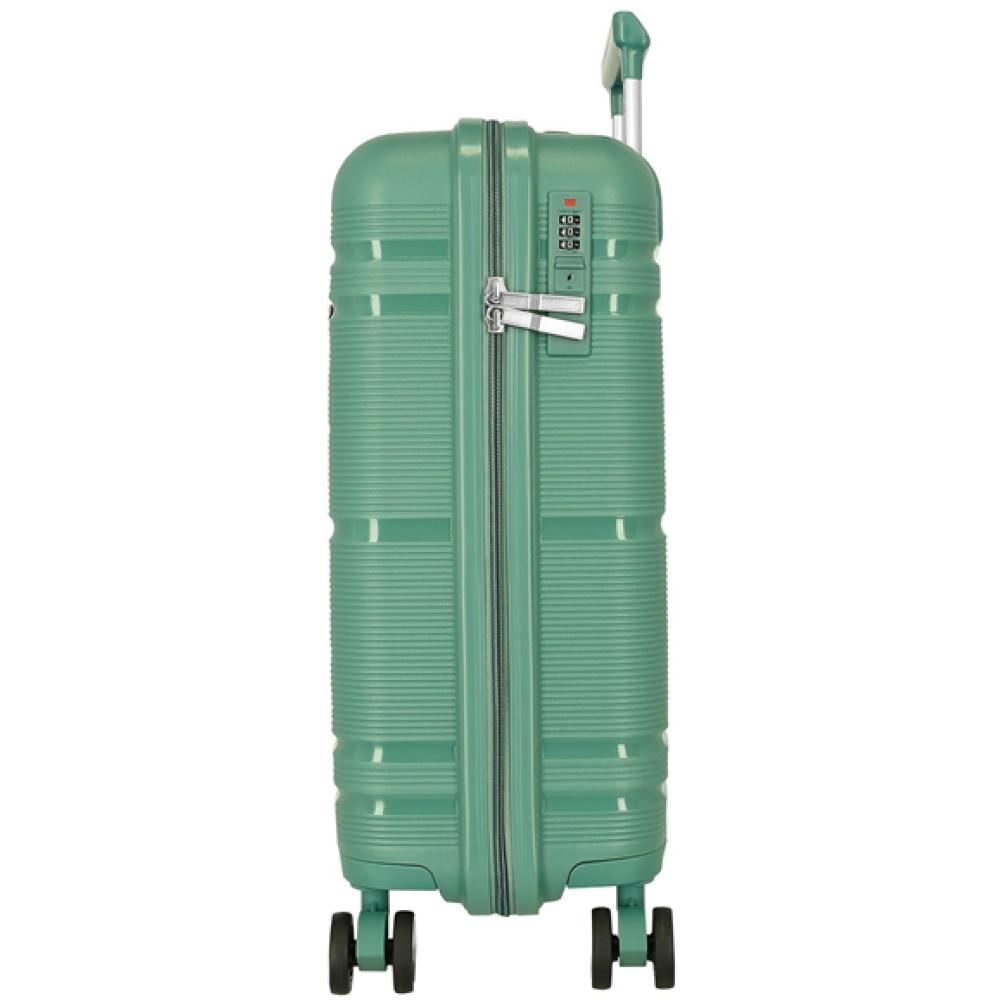 Komplet PP proširivih kofera 68cm i 55cm Roll Road Universe green 54795 - pogled 5