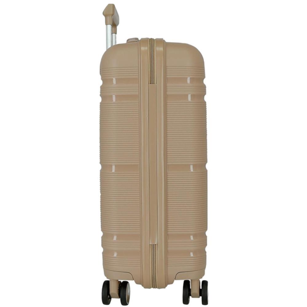 Komplet PP proširivih kofera 68cm i 55cm Roll Road Universe beige 54795 - pogled 5