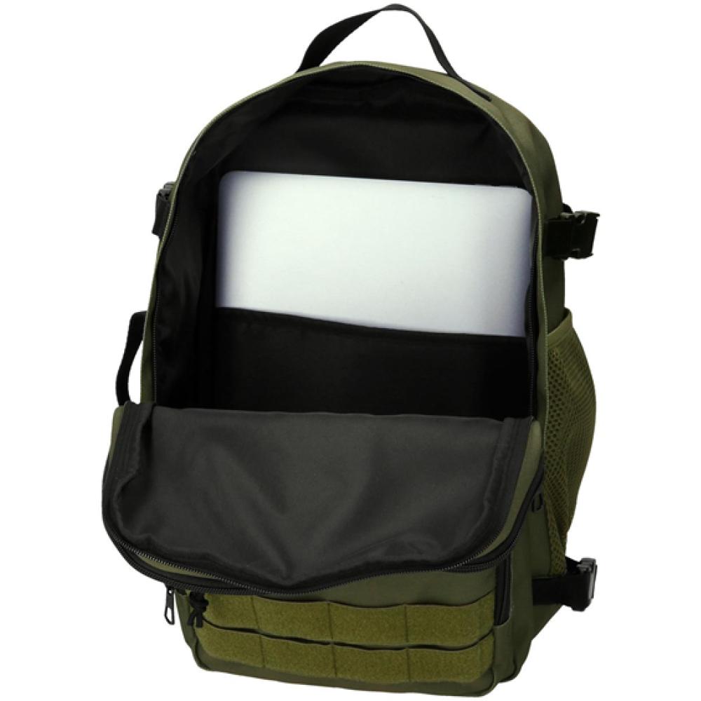 Ranac putna torba 40cm sa odeljkom za laptop PJL Aris khaki 63325 - pogled 5