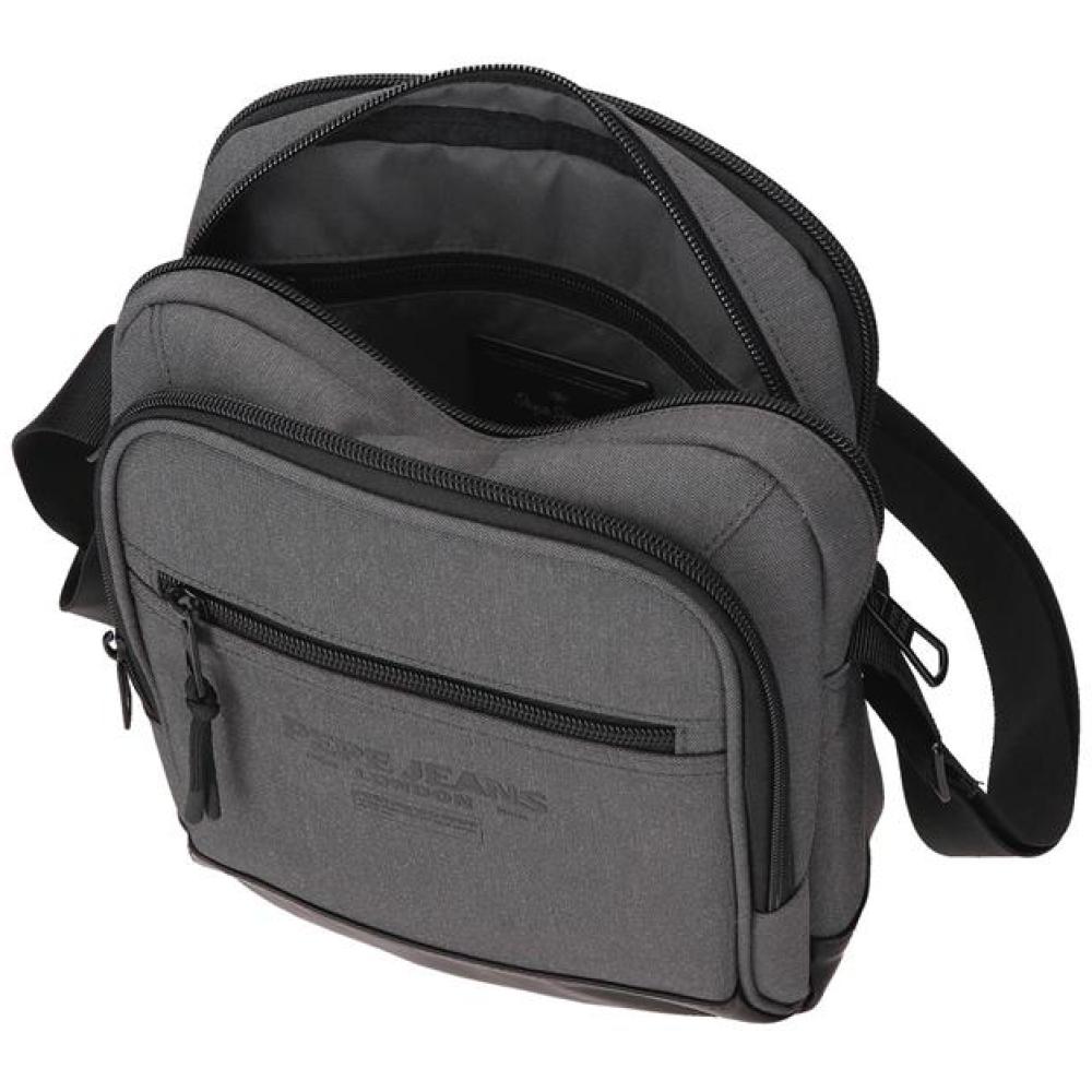 Muška torbica 27cm sa pregradom za tablet Pepe Jeans Waltford grey 72757 - pogled 5