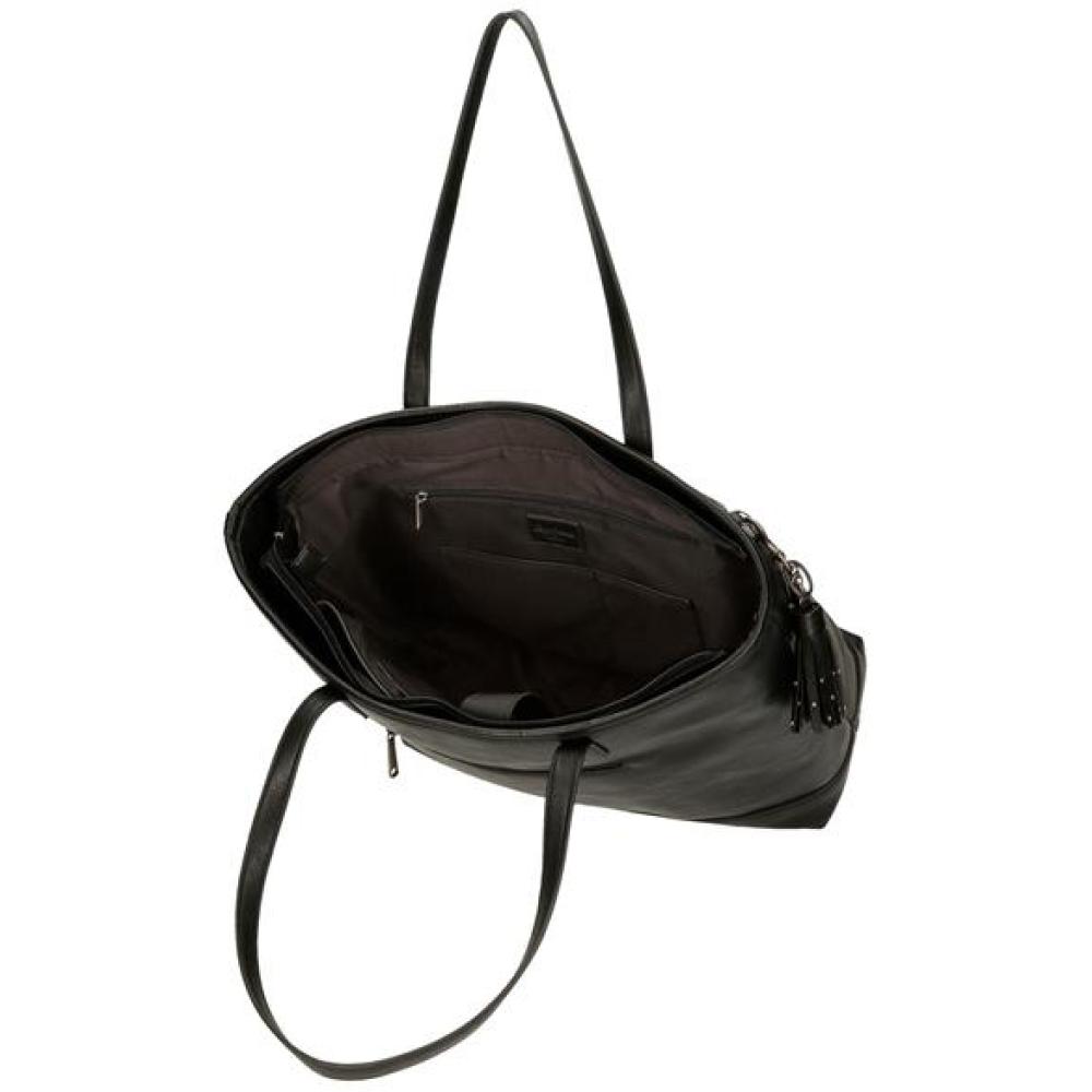 Ženska torba sa pregradom za laptop i tablet Pepe Jeans Bera black 72375 - pogled 5
