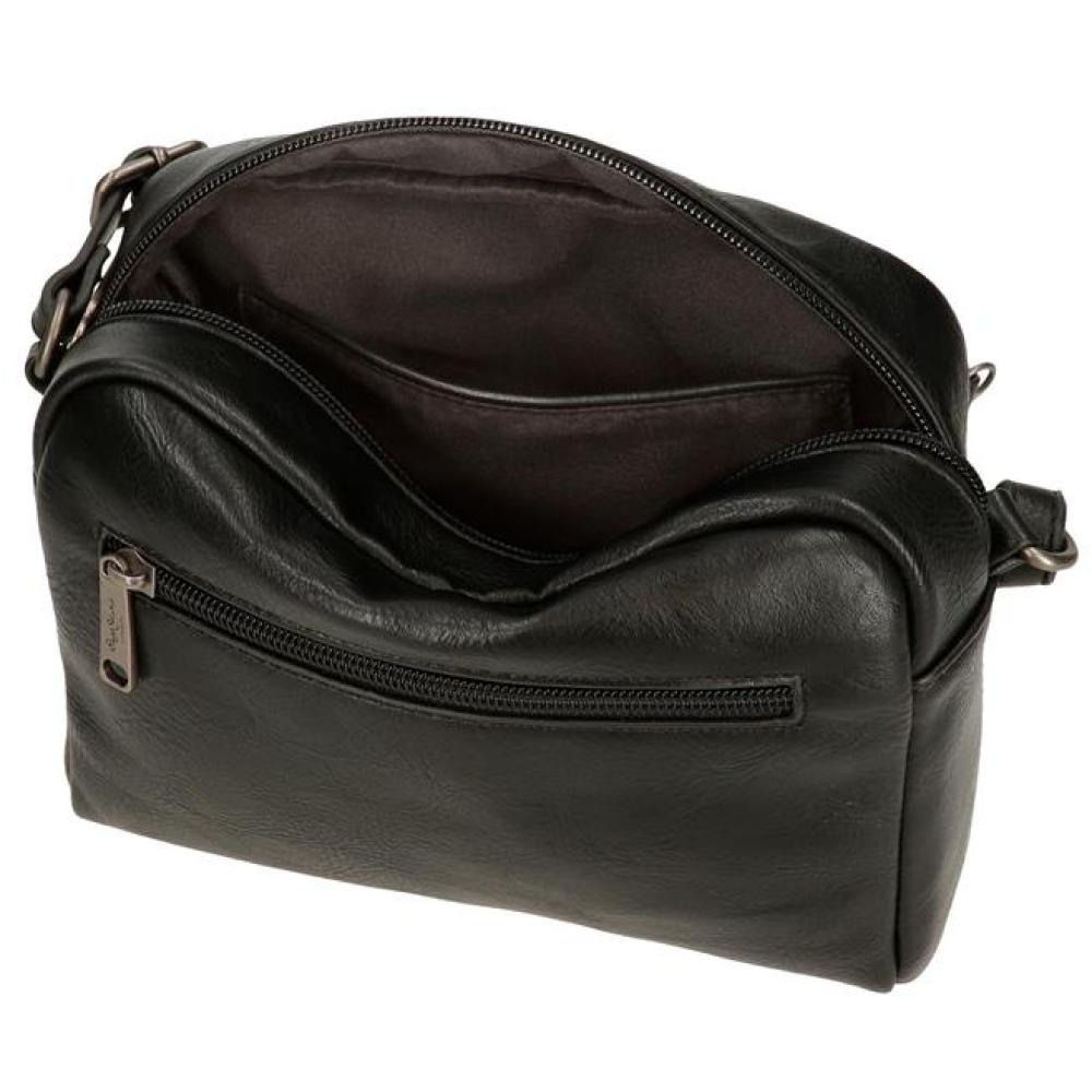 Ženska torbica 21cm Pepe Jeans Bera black 72355 - pogled 5
