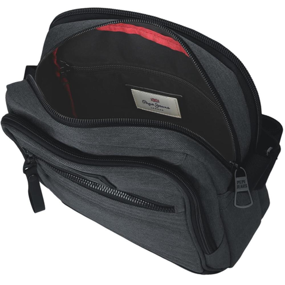 Muška torbica 27cm sa pregradom za tablet Pepe Jeans Whitton grey 73257 - pogled 5