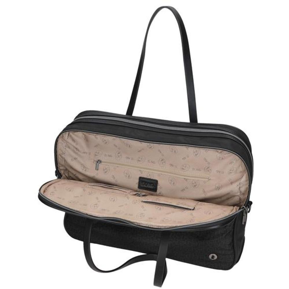Poslovna laptop torba sa dve pregrade El Potro Luna black 53666 - pogled 5
