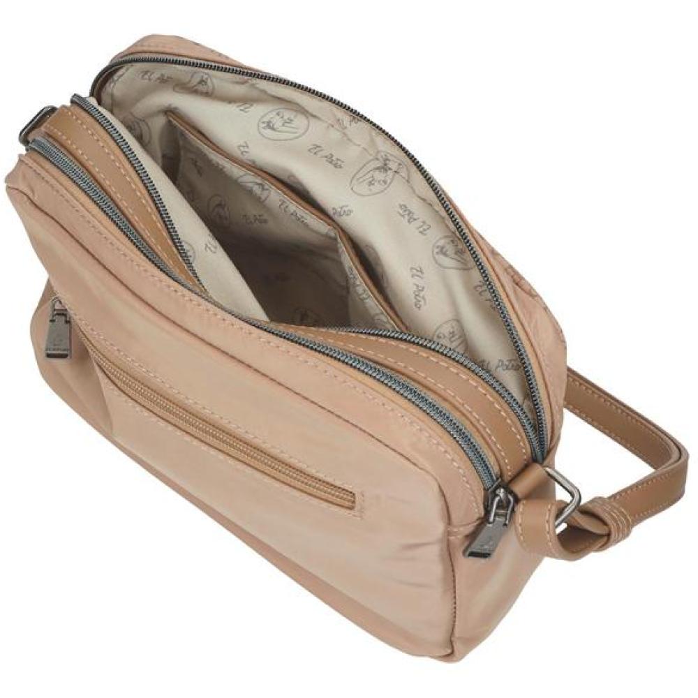 Ženska torba 25cm sa dve pregrade El Potro Luna beige 53653 - pogled 5
