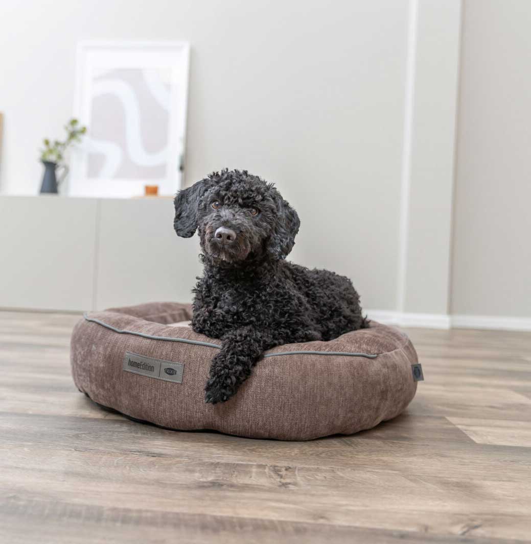 Okrugli ortopedski krevet za pse 50cm Lennox Vital brown Trixie 371325 - pogled 5