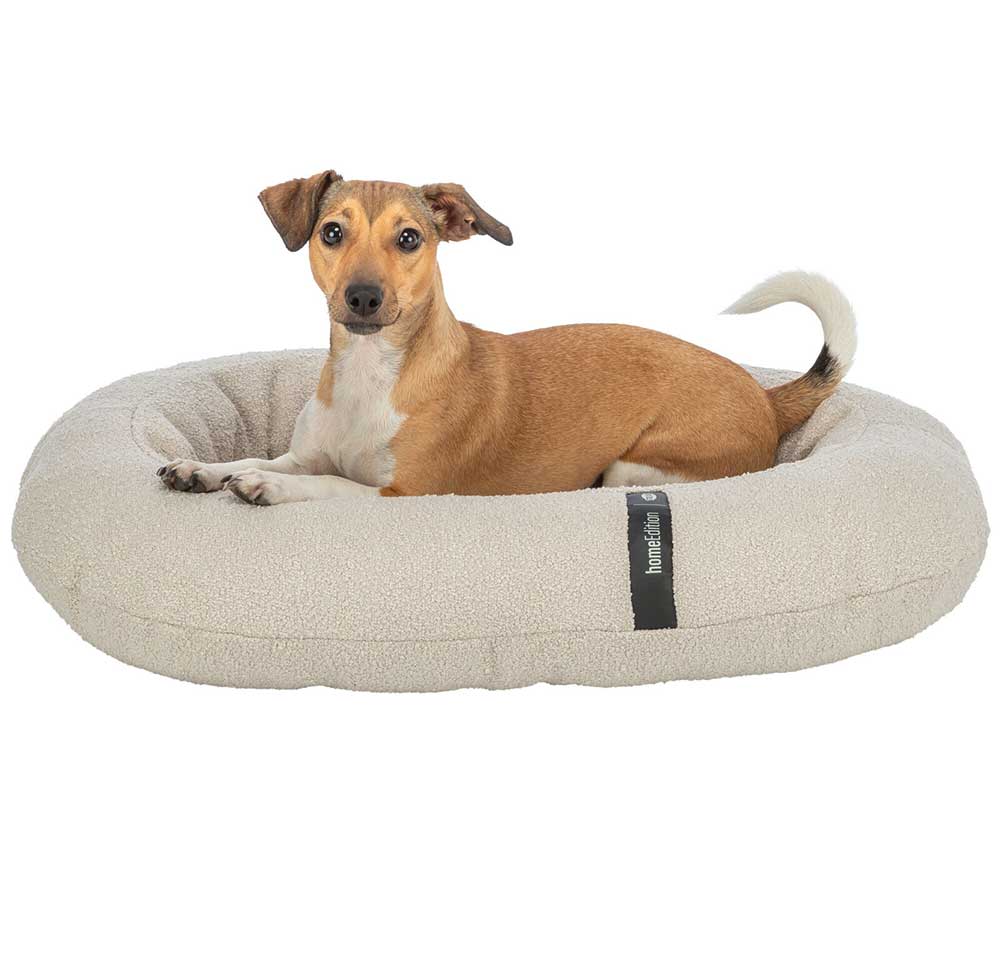 Ovalni ortopedski krevet za pse 75cm CityStyle Vital cream Trixie 373010 - pogled 5