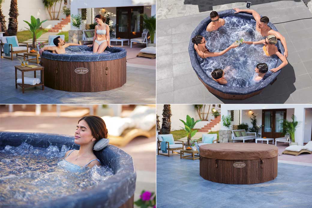 Bestway Lay-Z-Spa Toronto Smart AirJet™ Luksuzni Wellness u vašem dvorištu - pogled 5