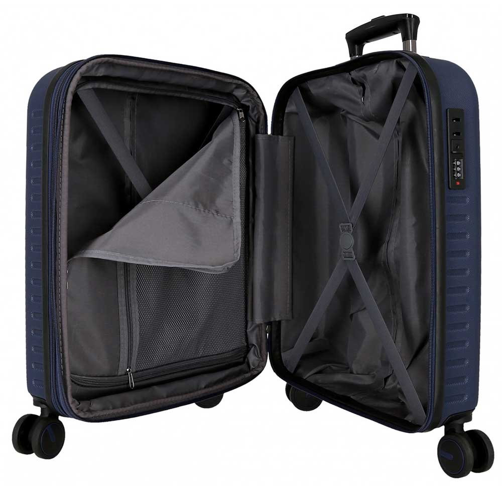 Kofer kabinski proširiv 55 cm Pepe Jeans Lenay Navy 61291 - pogled 5