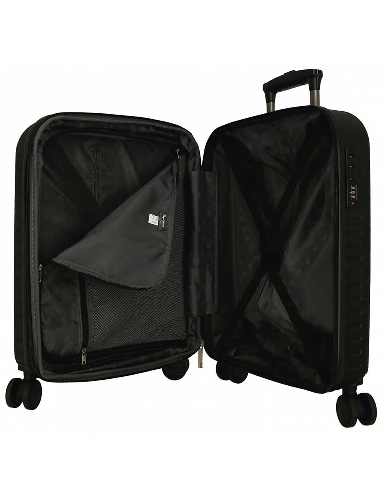 Komplet Kofera 55cm i 68cm Pepe Jeans Henry black 61589 - pogled 5