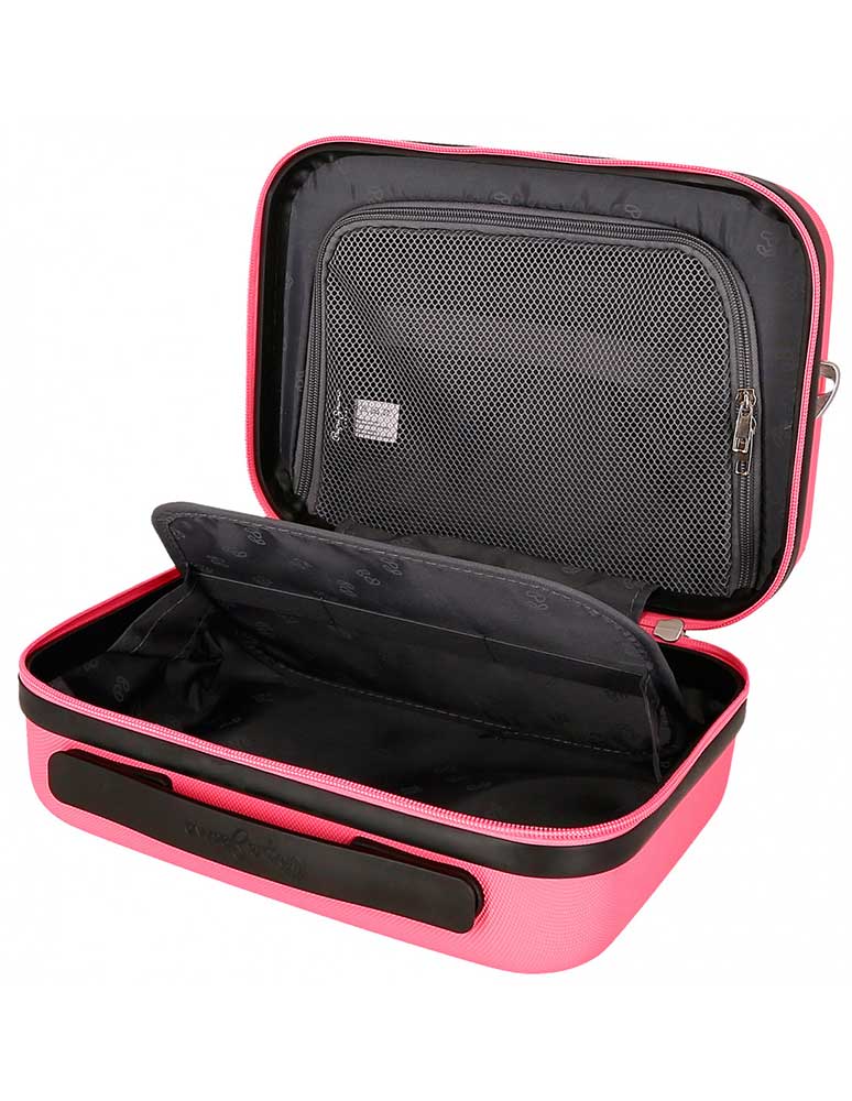 Neseser kofer za kozmetiku i šminku PJL Aris fuchsia 63239 - pogled 5