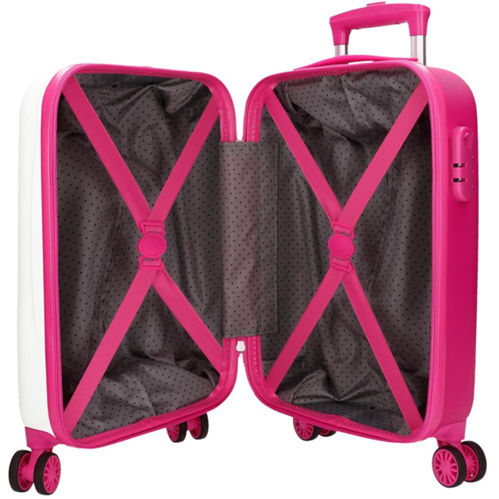 Putni kofer 50cm Disney Minnie Flowers fuchsia 43113 - pogled 5