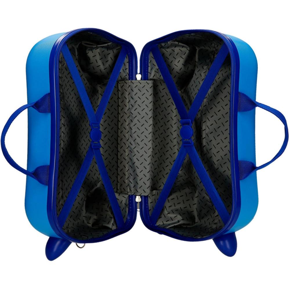Dečiji kofer za put i vožnju Spiderman Wall Crawler blue 42710 - pogled 5