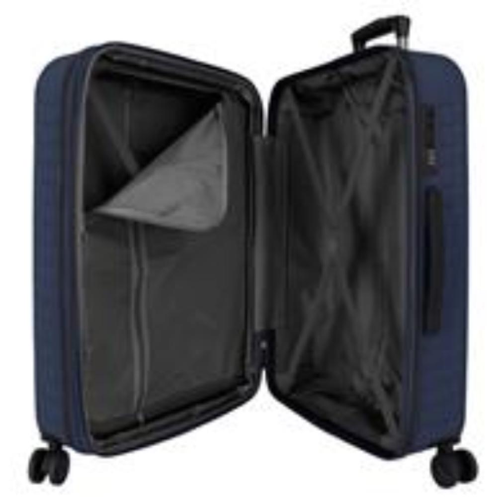 Komplet proširivih ABS kofera 55cm i 68cm PJL Montana navy 75689 - pogled 5