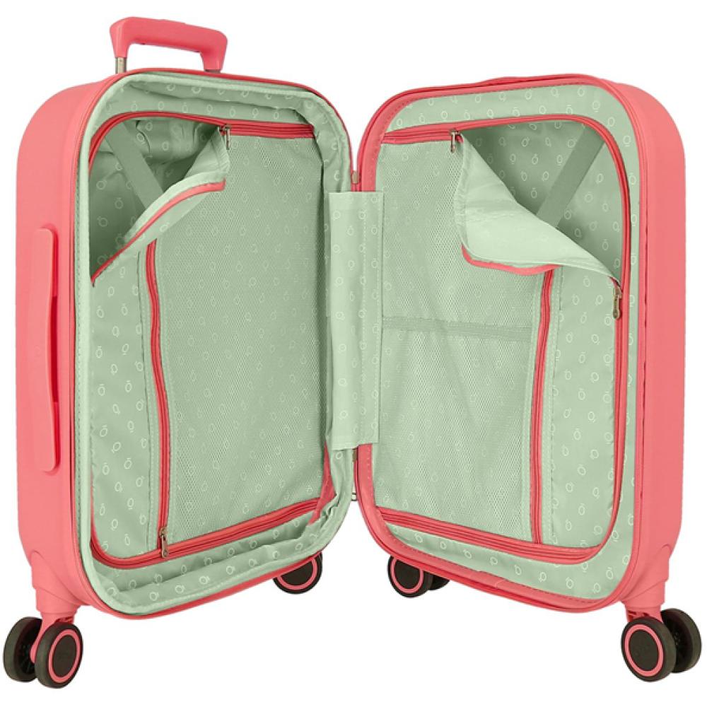 Putni kofer za decu 55cm Enso Girl Zone coral 99391 - pogled 5