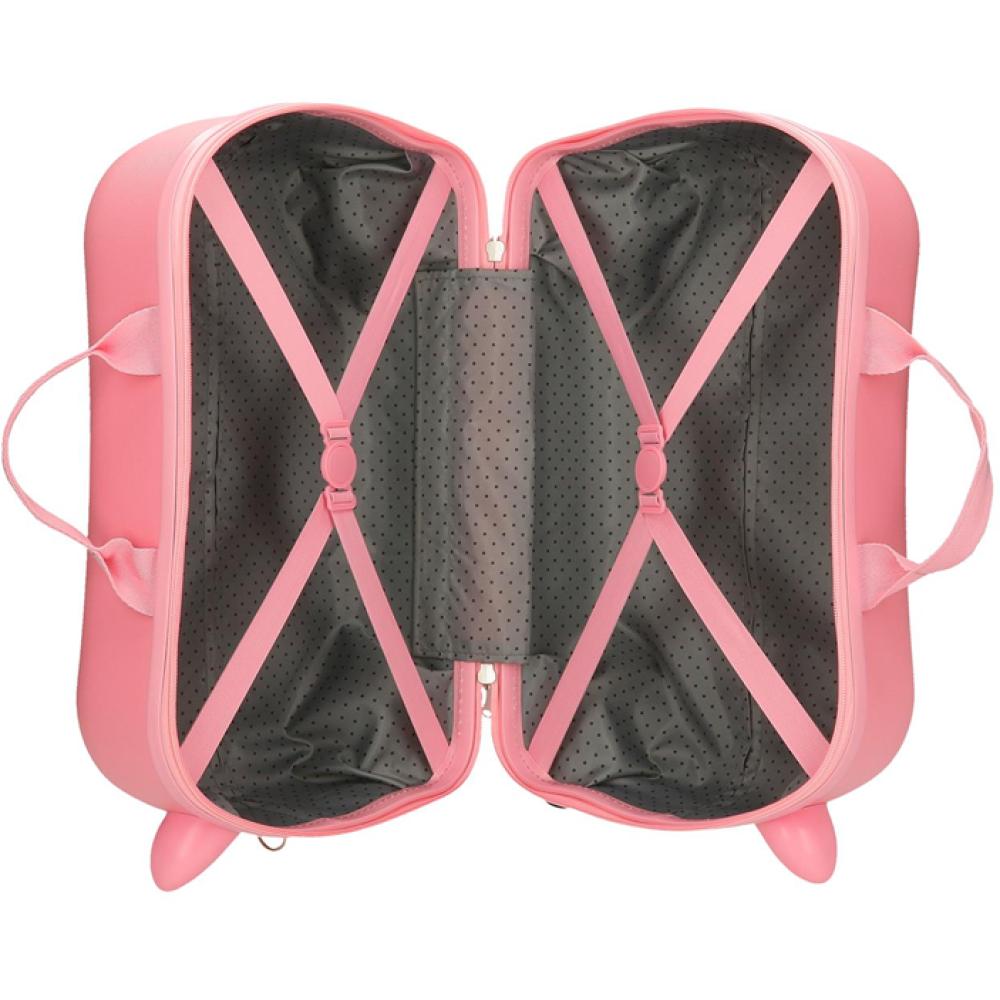 Dečiji kofer za put i vožnju Movom Baby Pets Teddy pink 41910 - pogled 5