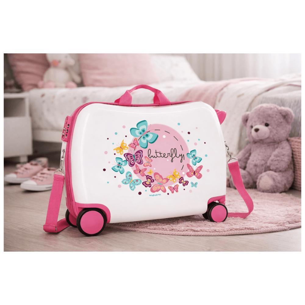 Dečiji kofer za put i vožnju Movom Happy Time white 37298 - pogled 5
