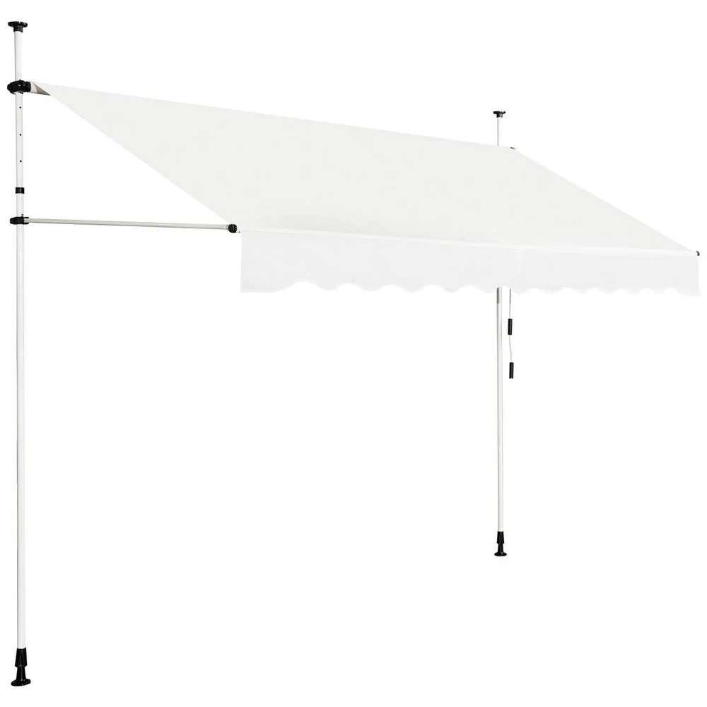 Beife Balkonska Tenda sa Teleskopskim Nosačima 350 x 120 cm Montelux Easy - Bez Bušenja - pogled 5