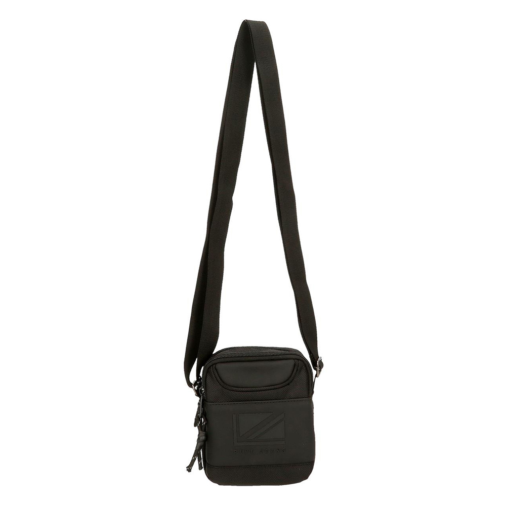 Mala torba 15cm sa dve pregrade Pepe Jeans Bromley black 71751 - pogled 5