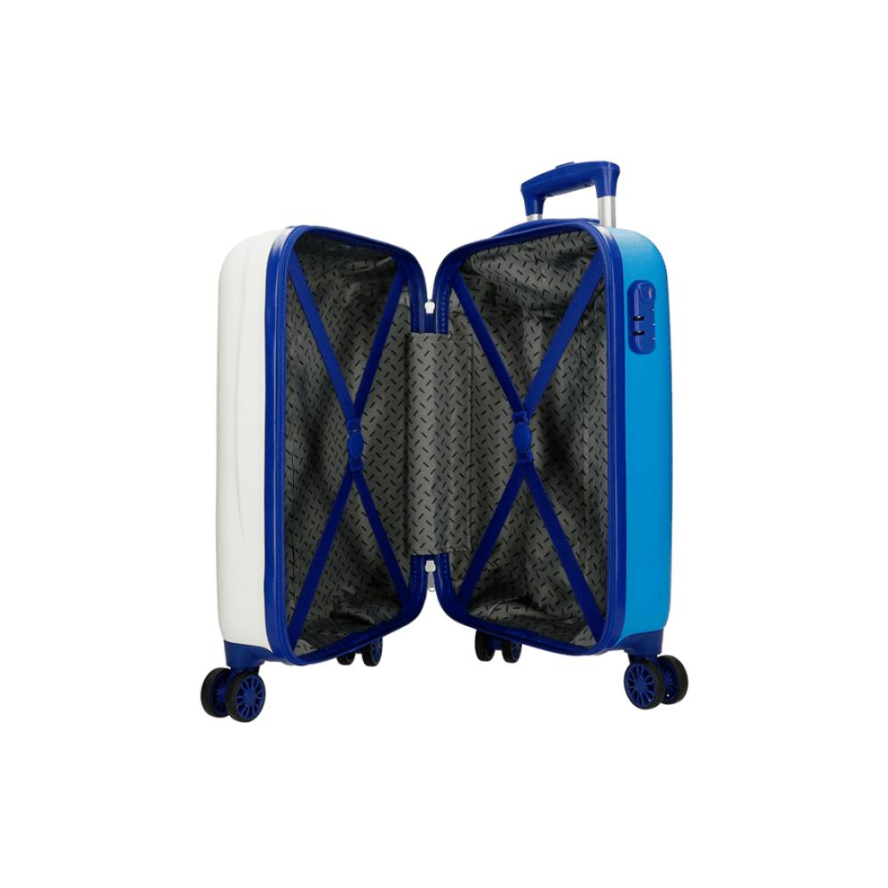 Putni kofer za decu 50cm Roll Road Happy Pets Teddy white/blue 49913 - pogled 5