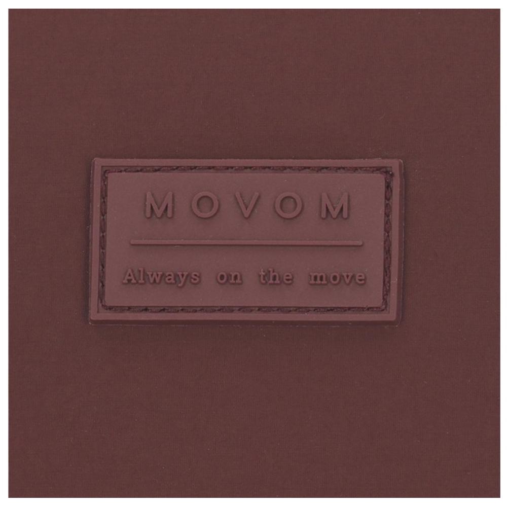 Ženska tote torba Movom Loop burgundy 55775 - pogled 5