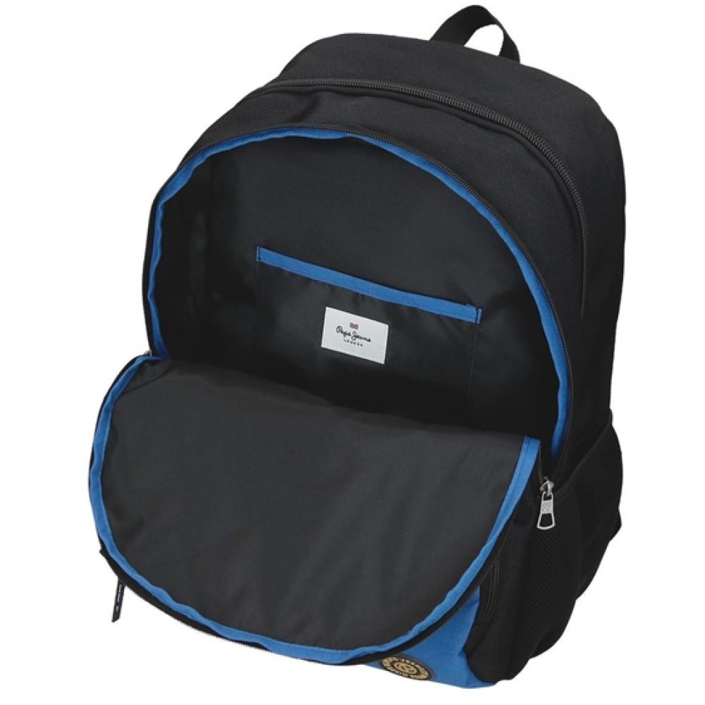 Ranac 46cm za školu i laptop PJL Henry black 61525 - pogled 5