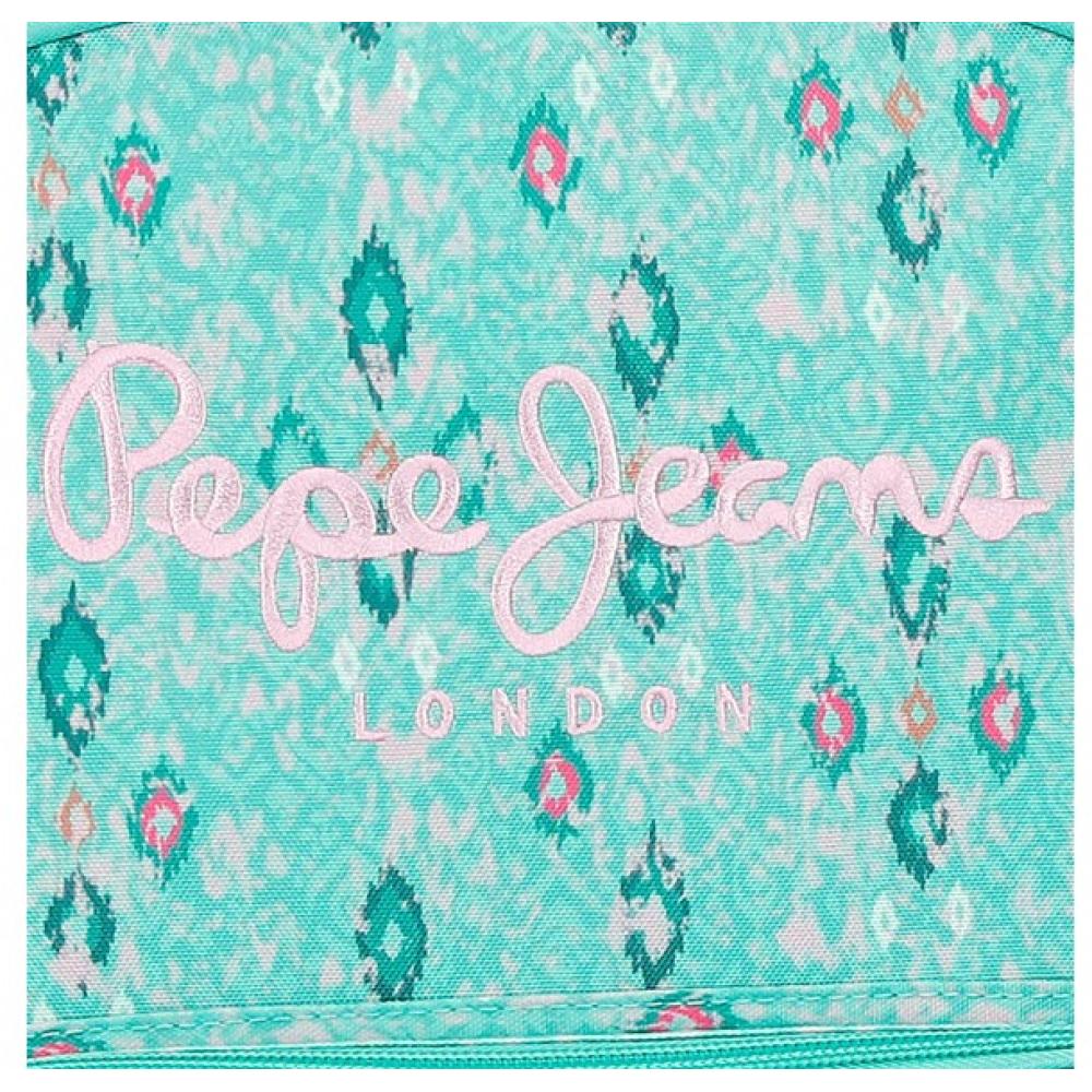 Pernica sa 3 pregrade Pepe Jeans Sun turquoise 61143 - pogled 5