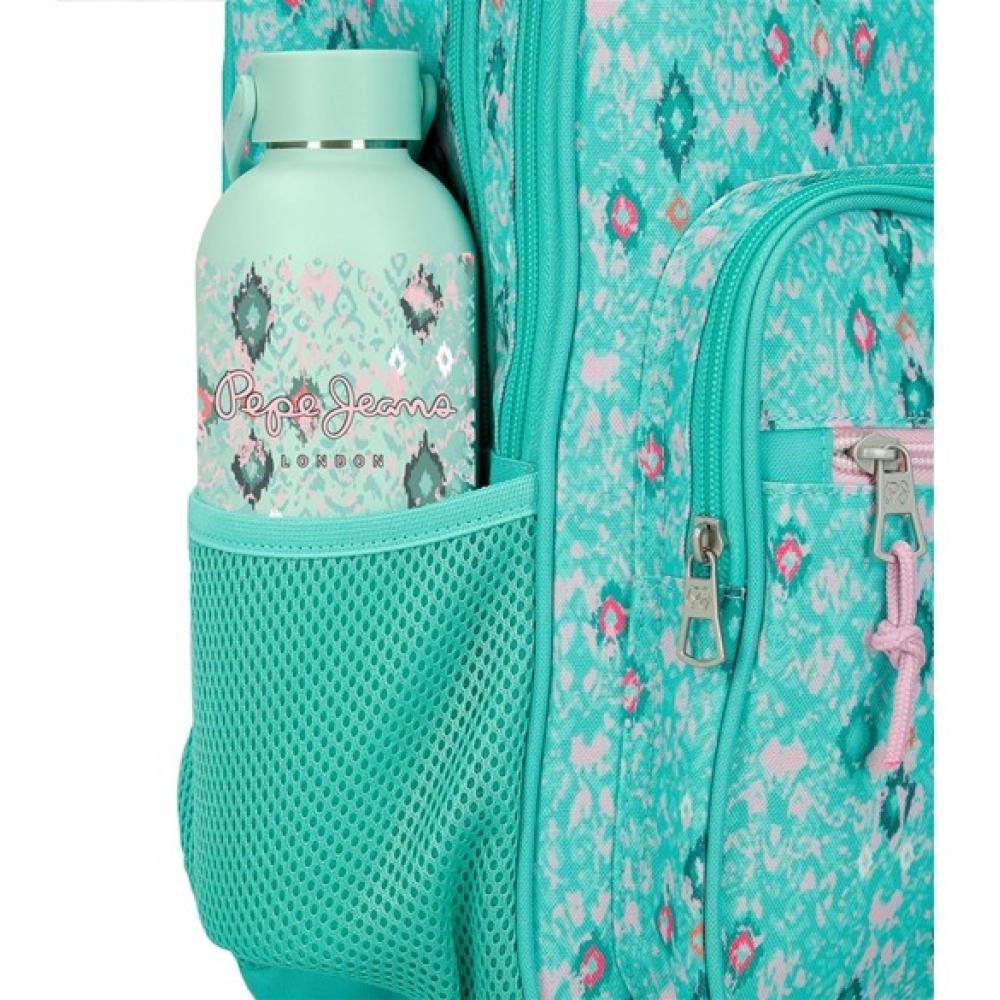Modni ranac 28cm Pepe Jeans Sun turquoise 61121 - pogled 5