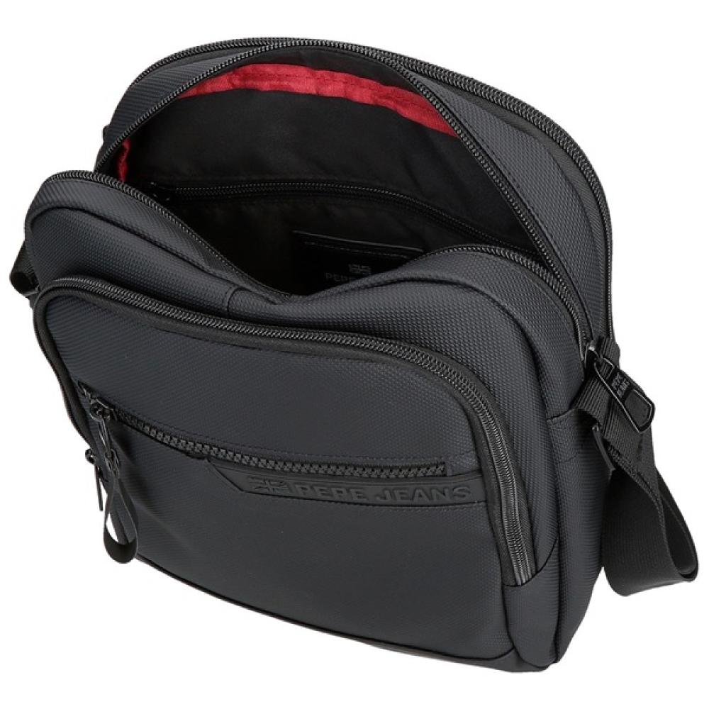 Muška torbica 27cm sa pregradom za tablet PJL Dorking black 74657 - pogled 5