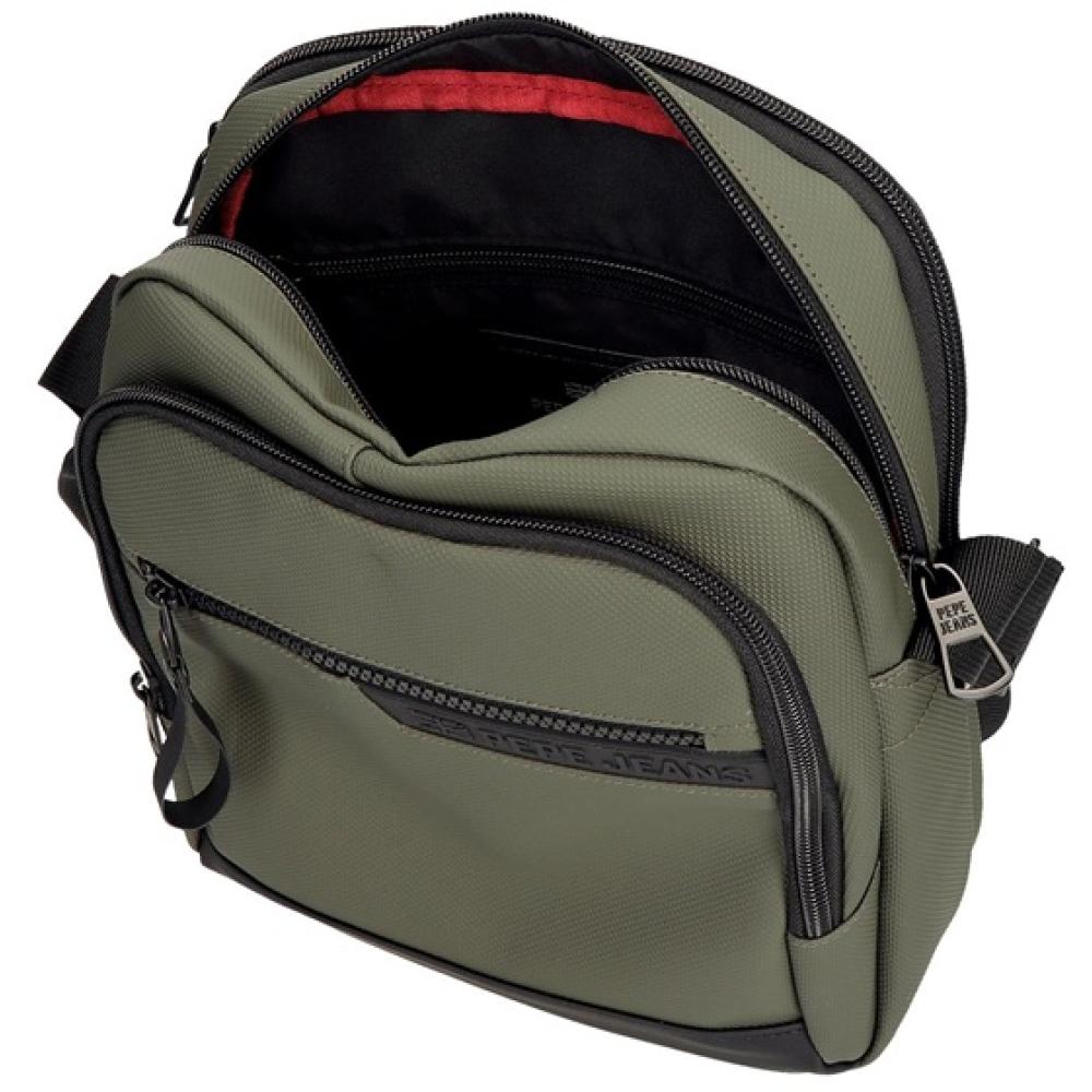 Muška torbica 27cm sa pregradom za tablet PJL Dorking khaki 74657 - pogled 5